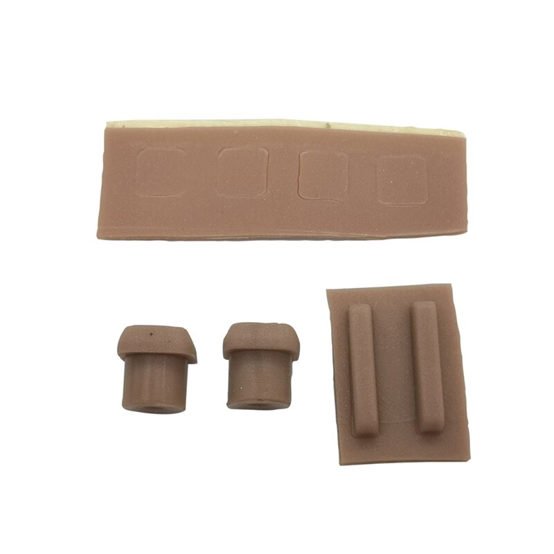Cubierta de pies de tornillo para DS Lite, cubierta de pies de tornillo para consola de juegos NDSL, almohadilla de goma: Rose gold