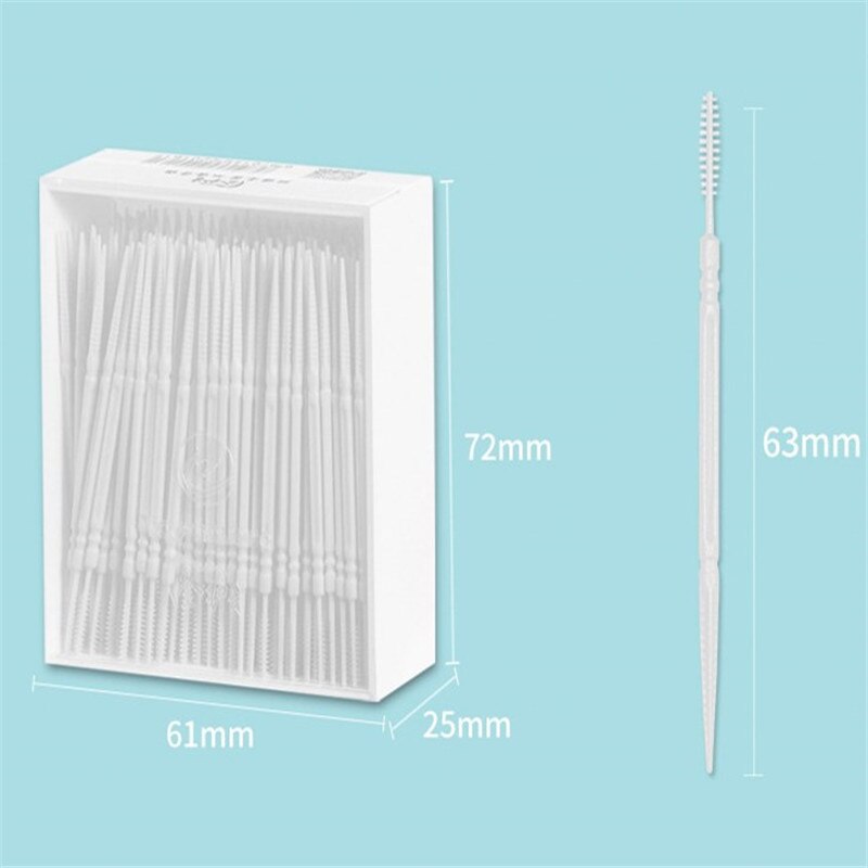 150 Stuks Superfijn Tand Stok Flosdraad Staven Borstel Dental Oral Care Tools Schone Tanden Voedsel Residu Wedding Party Tandenstokers