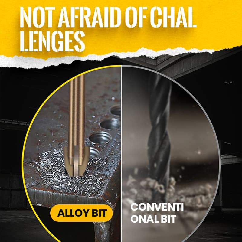 Efficient Universal Drilling Tool Multifunctional Cross Alloy Drill Bit Ceramic Brick Wall Hole Opening Power Tools Accessories