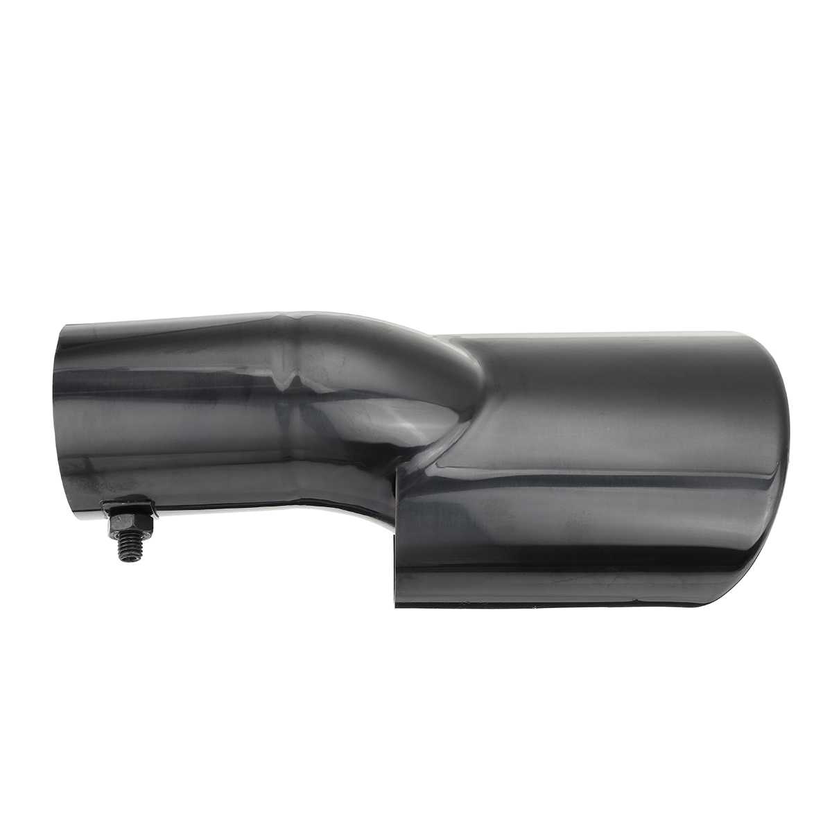 Stainless Steel Exhaust Muffler End Tail Pipe Outlet Tips For Honda Civic 10th Gen Black/Blue/Chrome: Black