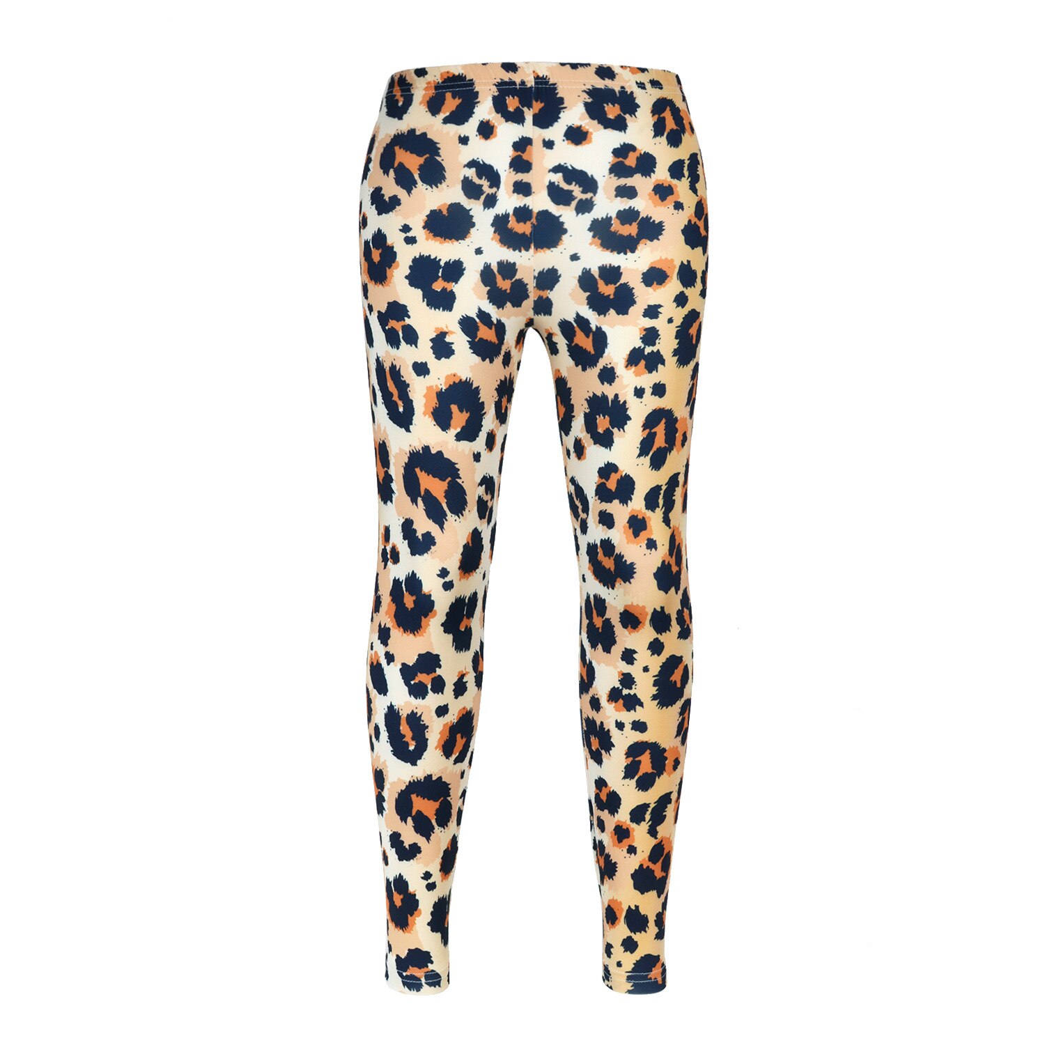 Vidmid Zomer Mosquito Proof Broek Luipaard Print Dunne Stretch Broek Kinderen Strakke Broek Meisjes Ijs Zijde Leggings 104915