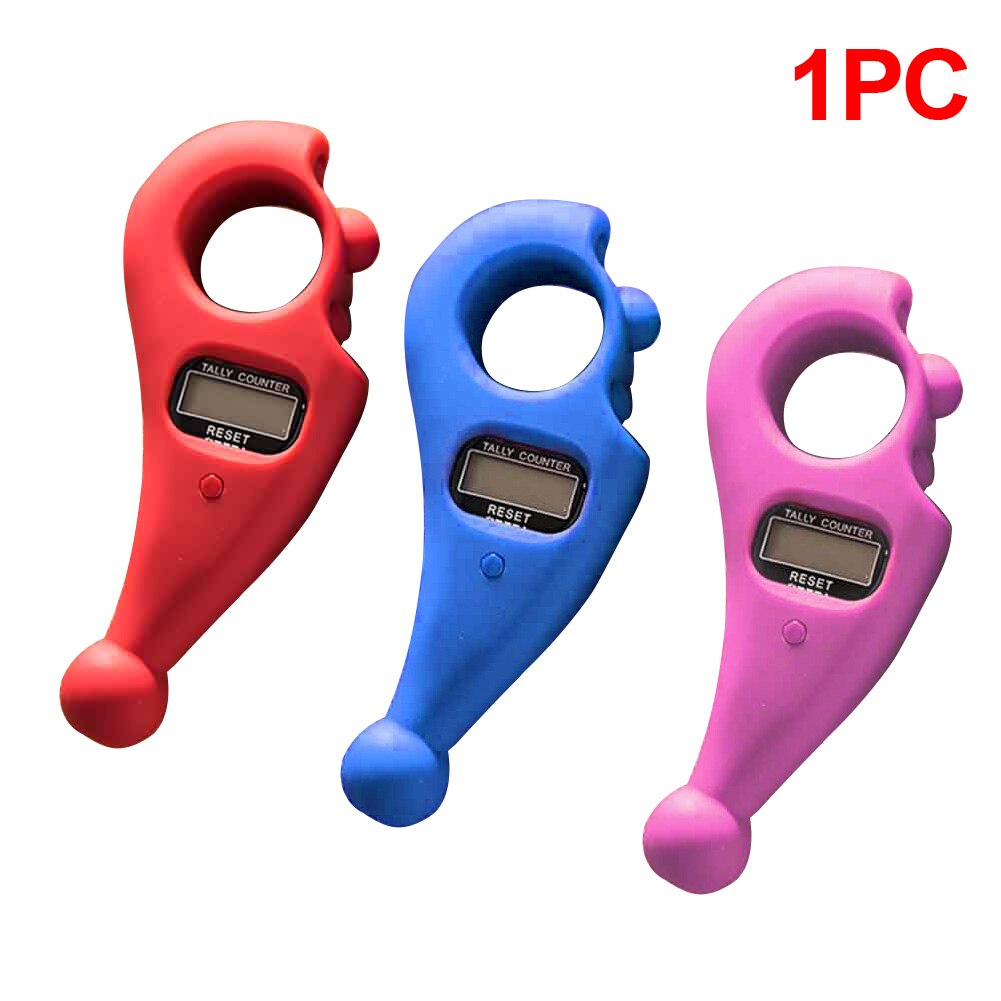 Bouddha perles compteur batterie puissante facile réinitialiser main défilement chapelet décompression jouet ABS Relaxation LCD numérique