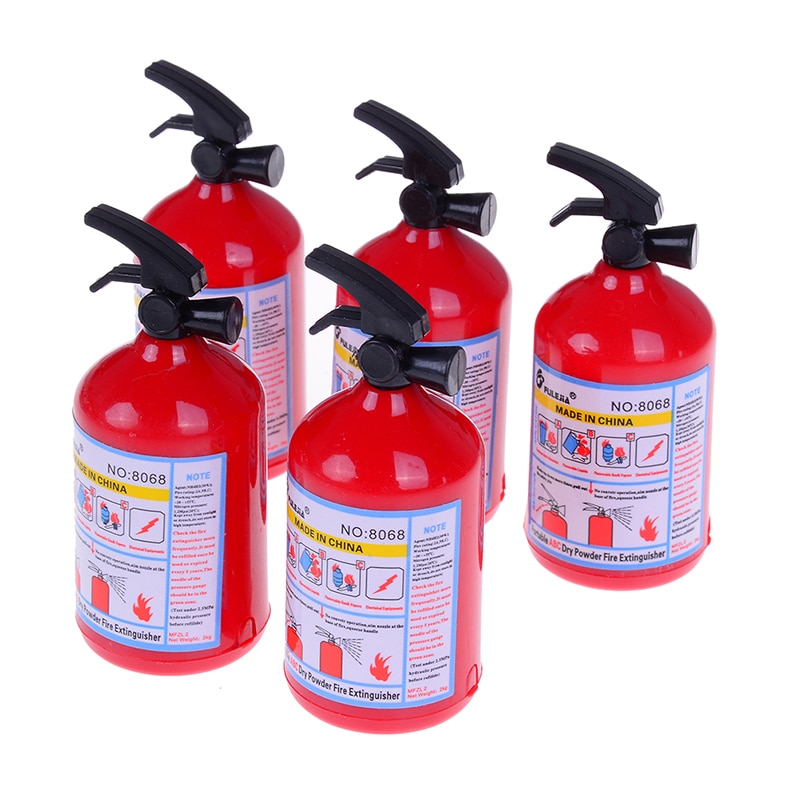 1Pc Fire Extinguisher Plastic Stationery Pencil Sharpener Student Kids Pencil Sharpener