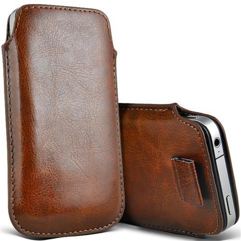 Voor Huawei Honor 8X Case Pocket Touw Holster Pull Tab Sleeve Pouch Case Cover Voor Huawei Honor 8X8 X Leather Capa Honor X8 Case