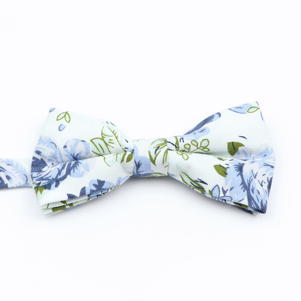 Nuevos pajaritas florales coloridas, corbatas de pajarita con estampado de algodón a la para niños, trajes de de boda para niños, corbatas de mariposa