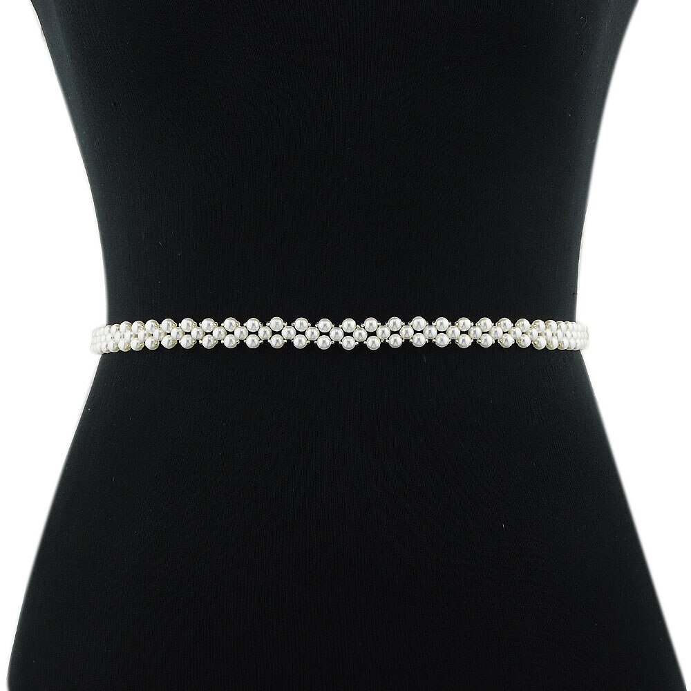 TRiXY S34 perles ceintures ceintures de mariage soirée robe de soirée robes ceintures mariée mariée demoiselle d'honneur taille ceintures ceintures
