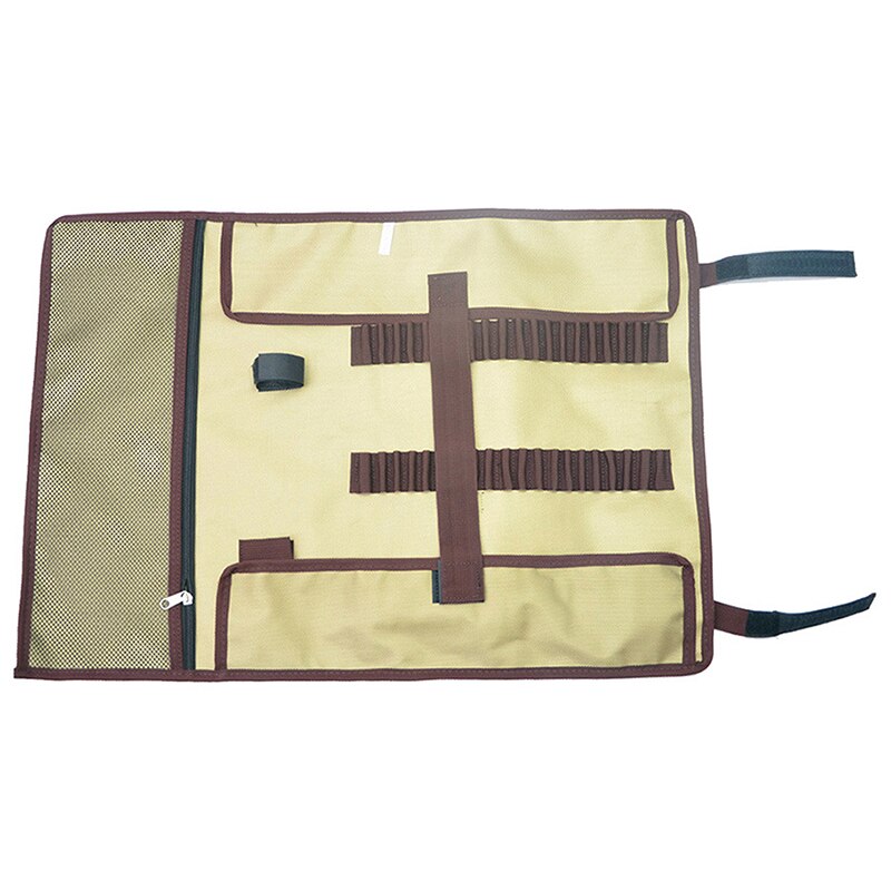 Sac de rangement d&#39;ongles au sol, tente de Camping en plein air, piquets, marteau en tissu Oxford, corde à vent, tente, pochette de rangement d&#39;ongles: Khaki