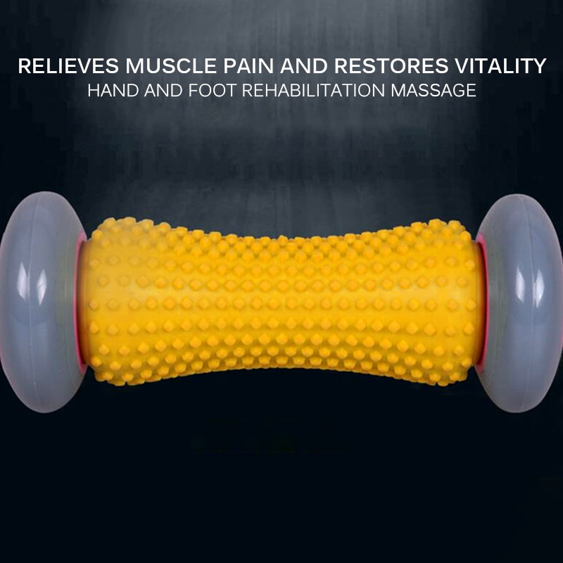 Yoga massager rulle træning colume rollor fitness dyb væv massage øvelse pilates bodybuilding fod foam roller fitness