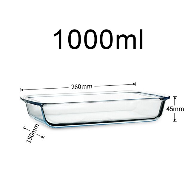 Dish Household Steamed Fish Plate Dinner Northern European Style Western Food Tray Rectangular Tableware: 1000ml