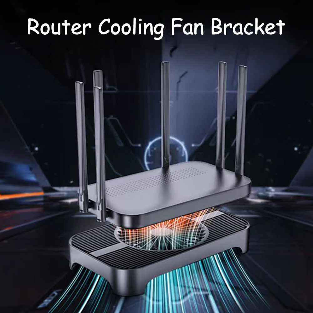 5V USB Box Wireless Router Cooling Coolers Fan 29cm PC Latop Computer Cooling Router Cooling Base Fan Bracket Rack Fan Heatsinks