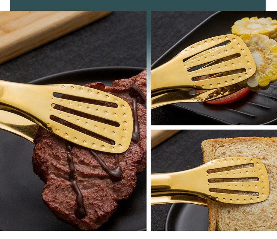 Kitchen Tool Gadgets Utensils Barbecue Bbq Steak Bake Bread Food Clip Accessories Stainless Steel Utensilios Cocina Pinzas Cocin