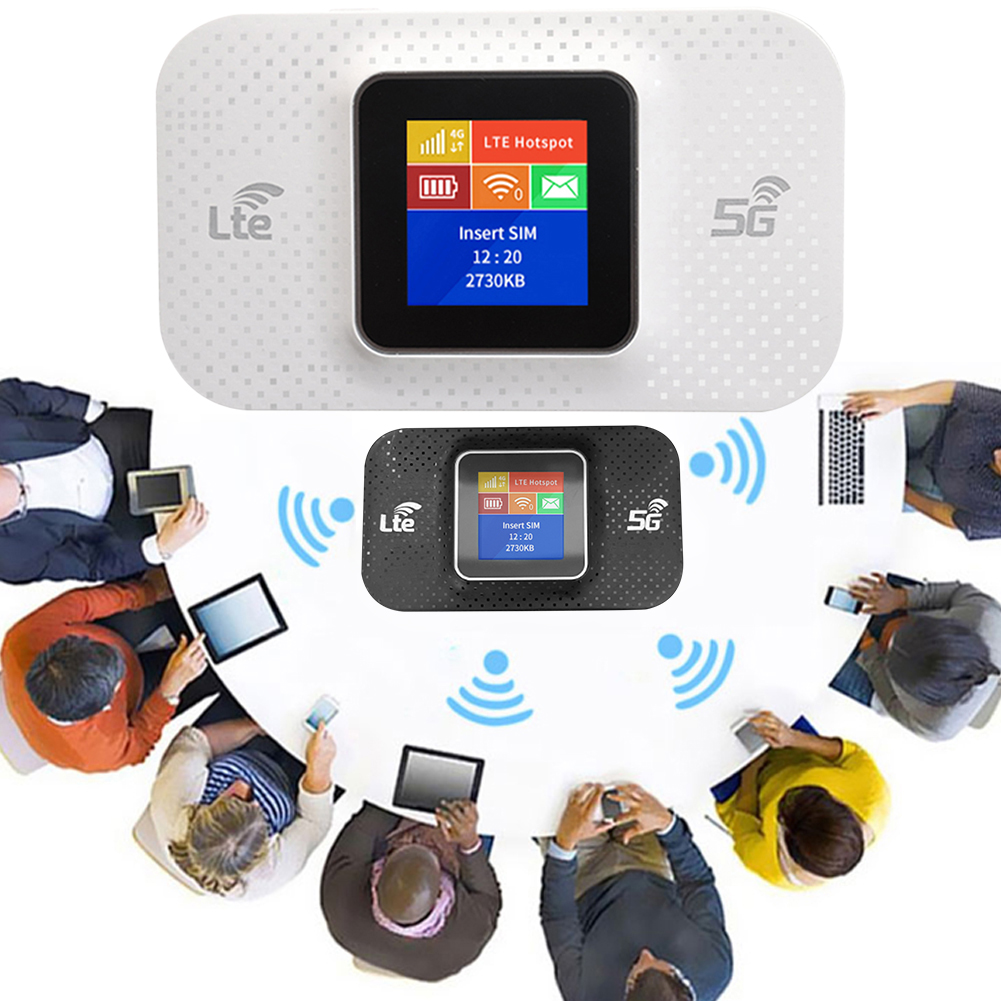 Router 4G Lte WIFI Gniazdo karty SIM Bezprzewodowy przenośny router 150Mbps Mobilny router WiFi Kieszonkowy router WIFI Hotpot do samochodu