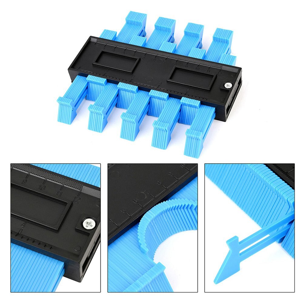 5-Inch Profilometer Tiled Laminate Tile Edge Forming Gauge Wood Marker Universal Tool Woodworking Tool