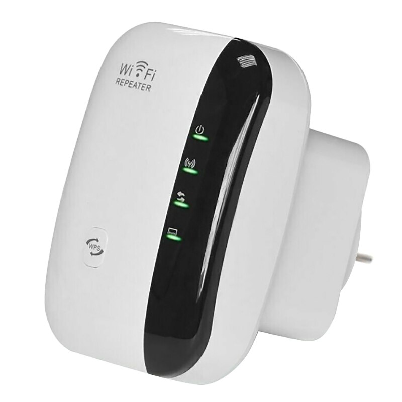 Wifi Signal Amplifier Enhancer, 300Mbps Wireless Router Repeater WiFi Extender(EU Plug): Default Title