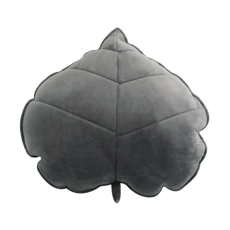 Zachte Blad Kussens Bed Gevulde Kussen Home Decor Kussen 3D Leaf Pluche Sierkussen: A-50X50cm