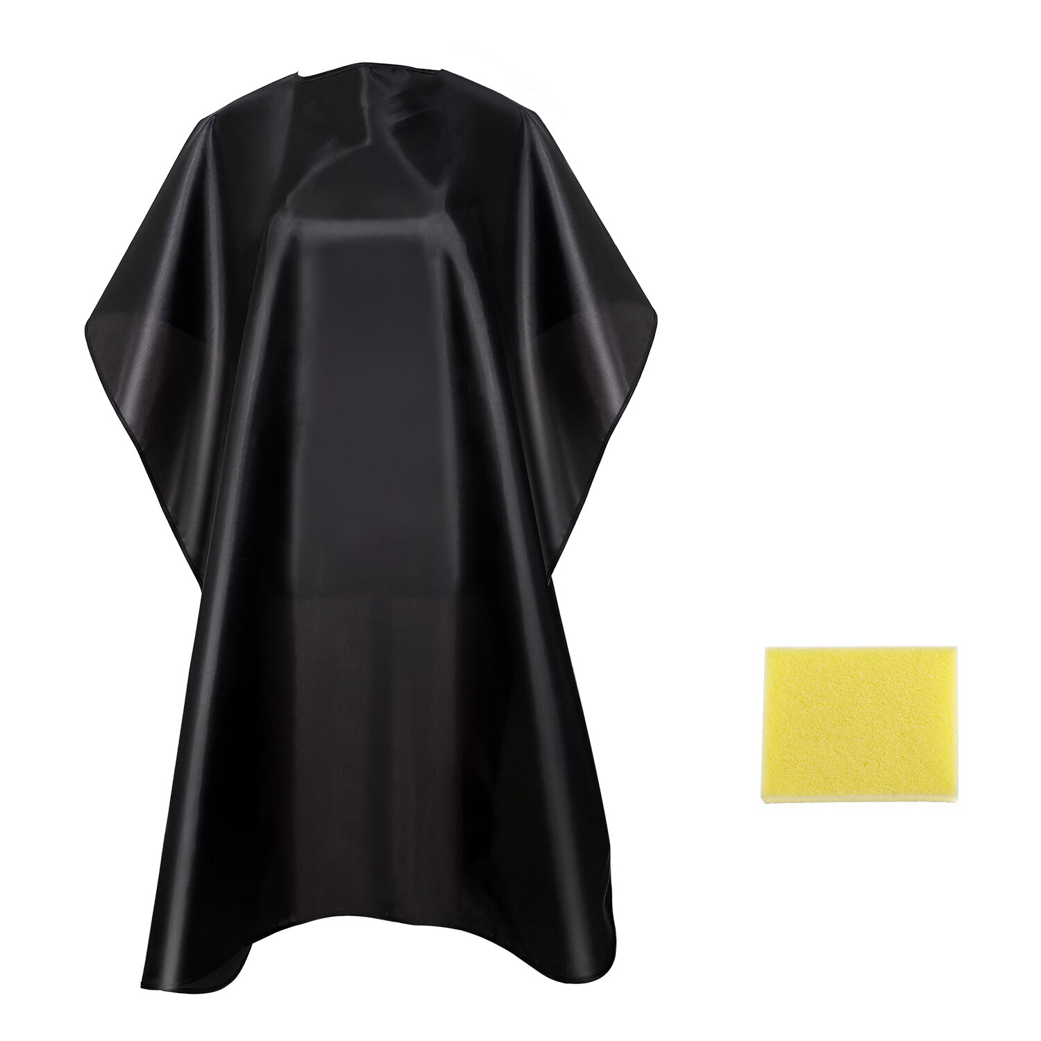 Kapper Cape Kappers Cape Voor Haar Knippen Kapper Cape Haar Knippen Cape Haircut Cape Kappers Jas Schort Lagen: BLACK
