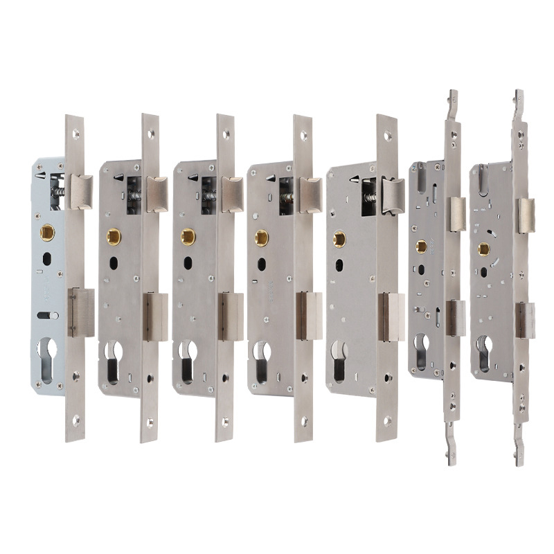 Security Mortise Door Lock Body Aluminum Alloy Courtyard Broken Bridge Stainless Steel Universal Lock Body 8520/8525/8530/8535