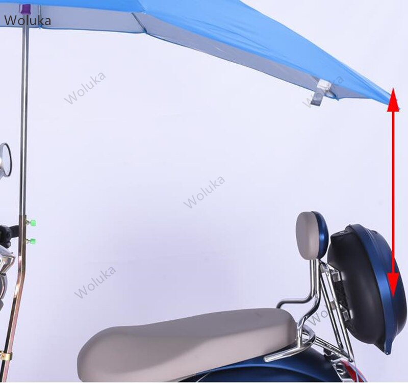 Elektrisk motorsykkel baldakin fortelt sykkel sykkel parasoll paraply paraply elbil parasoll  cd50 q02