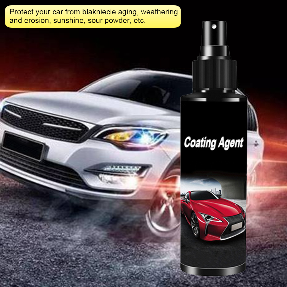 120ML Car Coating Agent Liquid Ceramic Coat Anti Scratch Coating Hardness Super Hydrophobic Glass Coating Car Paint Care