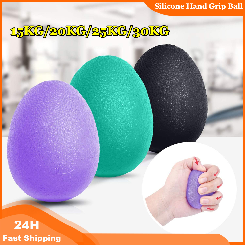 Silikon håndgrep ball egg treningsstudio Fitness finger tung mosjonist styrke muskelgjenoppretting griper trener stressavlastende klemme