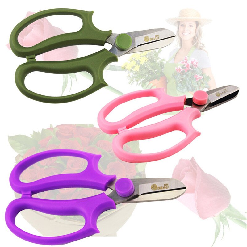 Tuin Snoeischaar Bloemen Scharen Staal Bloemen Vruchten Blad Schaar Hand Snoeischaar Trimmen Tool Tuinieren Bloemstuk Cut