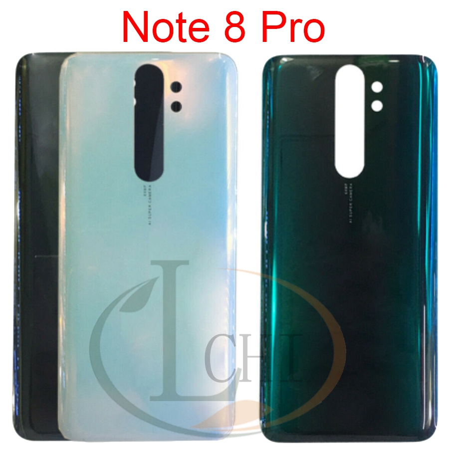 Replacement Glass Battery Back Door Cover For Xiaomi Redmi Note 8 Pro