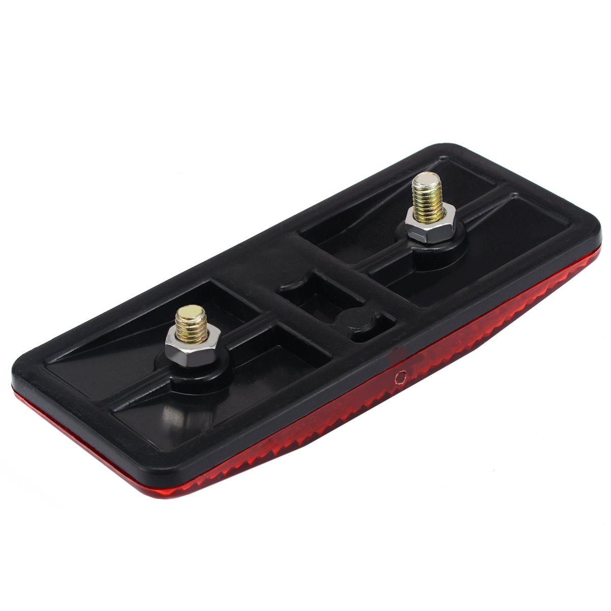 1Pcs Bike Reflector Bicycle Bike Mount Bike Cycling Safety Red Warning Reflect Light For Disc Rear Carrier Pannier Rack