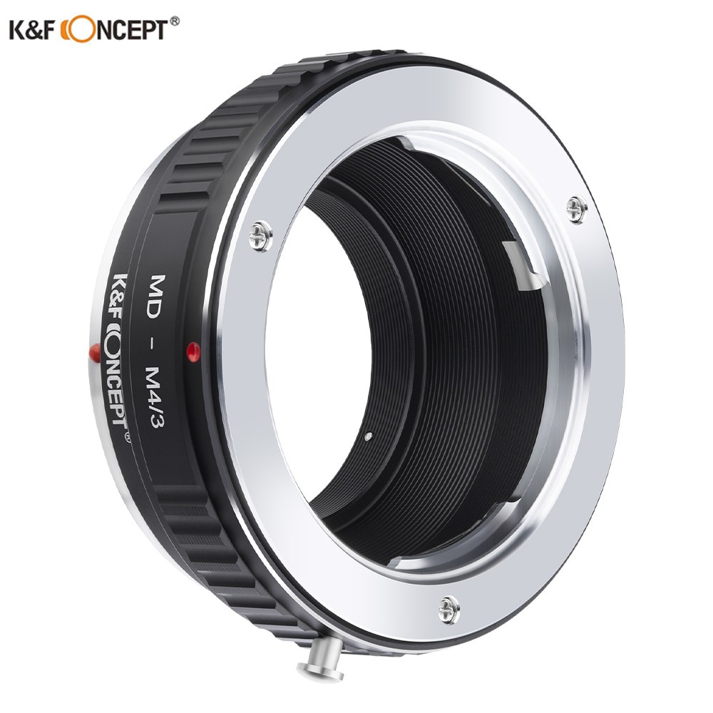 K &amp; F Concept Lens Mount Adapter MD-M4/3 Digitale Adapter Ring Minolta Md Lens Naar Micro 4/3 Mount voor Panasonic Voor Olympus Camera