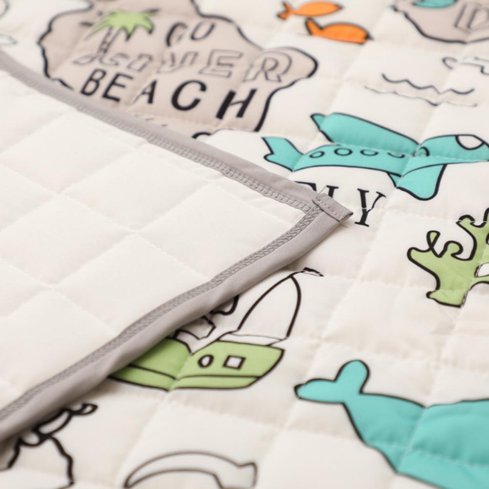 Alfombra para gatear para bebé, alfombra para gatear con viñetas de animales de la tierra, decoración para dormitorio de niños, sala de estar alfombras para, alfombra de juego para educación temprana