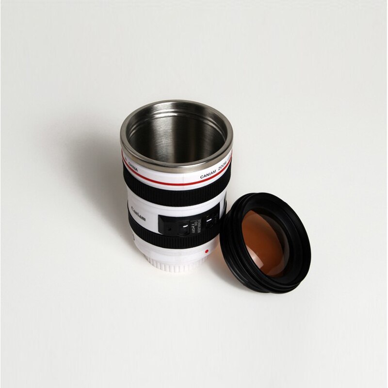 Koffie Mok 24-105Mm 1:1 Camera Lens Zes Generatie Van Creatieve Emulatie Mok (Met Deksel)