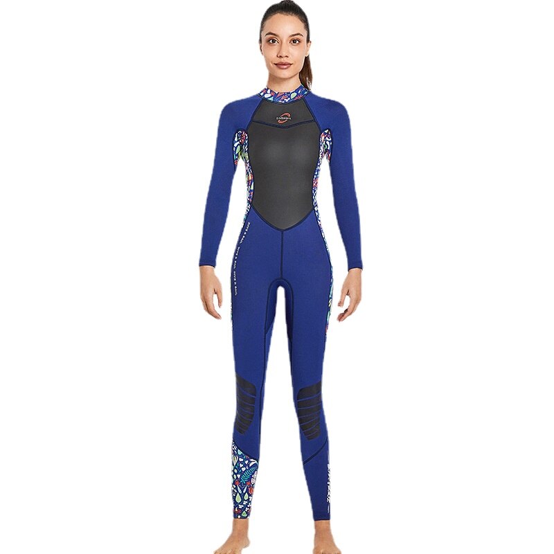 2022 3mm Diving Suit Women Neoprene Wetsuit Plus Size XS-XXL Scuba Wet Suit Spearfishing Surfing Warm Swimsuit