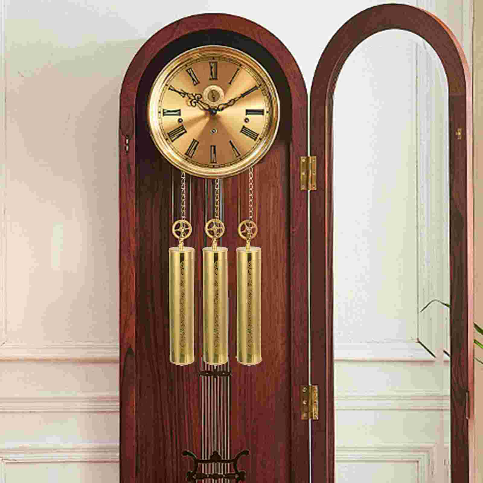 1 Set Vloerklok Gewicht Vervanging Decoratieve Hamer Slingerketting Klok Onderdelen Accessoires Home Decor Wandklok Mechanisme
