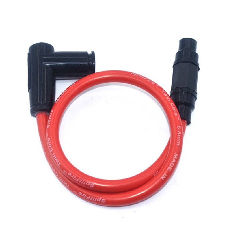 Racing Ignition Coil High Performance Cable Dirt Pit Bike Fit For CRF 50 70 110 125 KLX BBR ATOMIK: Red