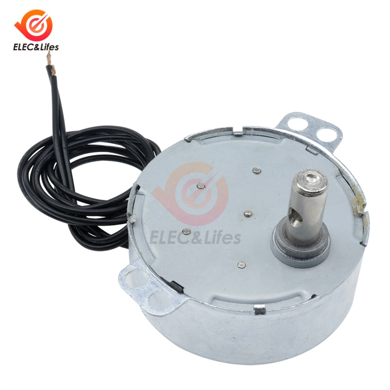 AC 12V AC 220-240V 50/60Hz Synchronous Motor TYC-50 5-6RPM/min Robust Torque CW/CCW motor