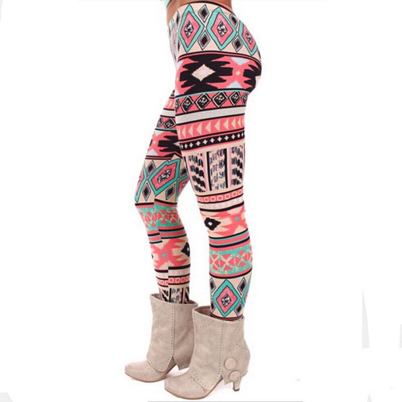 Calofe Vrouwen Herfst Leggings Meisje Winter Legging Bottoms Sneeuwvlok Kerst Herten Print Leggings Vrouwen Kleding Jeggings: 6