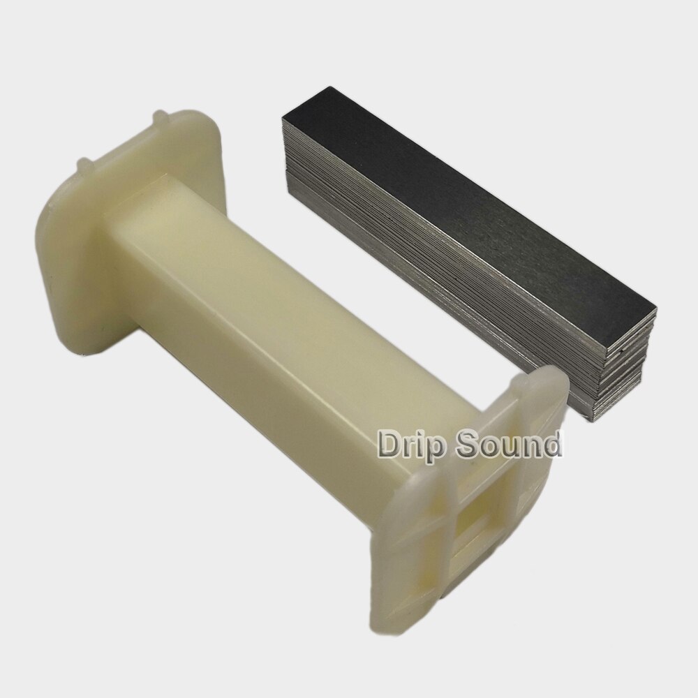 81*39*42mm Plastic Bobbin Wire Coil Winding Frame with Silicon Steel for DIY Amplifier Crossover Inductor