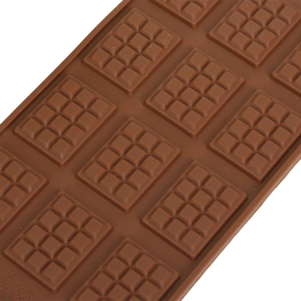 Tee itse silikoni suklaamuotti vohveli vanukas muotti leivontatyökalut jääpelti kakun sisustus kotikeittiön leivontatyökalu