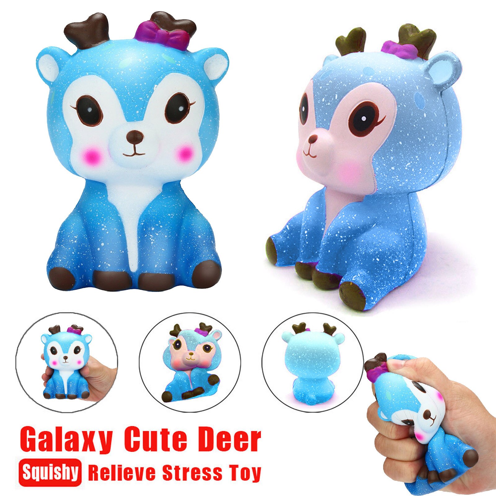 Juguetes Squishy de dibujos animados de animales para niños, juguetes blandos de elevación lenta con buen olor perfumado de 11*7 CM # P4