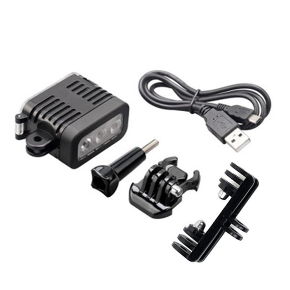 Lampe torche de plongée sous-marine pour Gopro Hero 9 8 7 6 5 4 SJCAM SJ5000 SJ8/9 Xiaomi yi Mijia EKEN H9, photographie, appareil photo