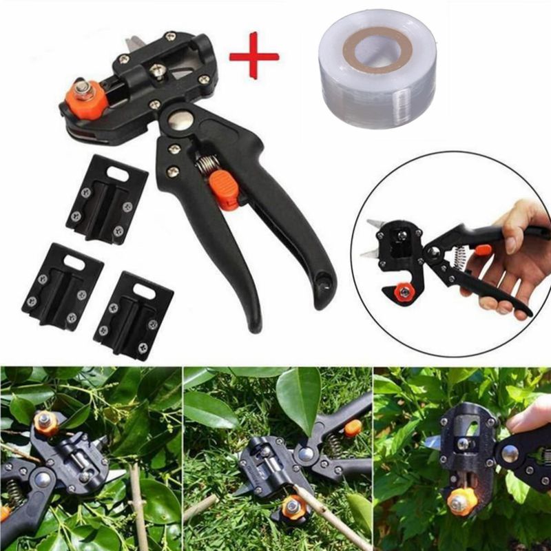 Grafting Pruner 1 Set Garden Grafting Tool Branch Cutter Secateur Pruning Plant Shears Fruit Tree Grafting Scissor