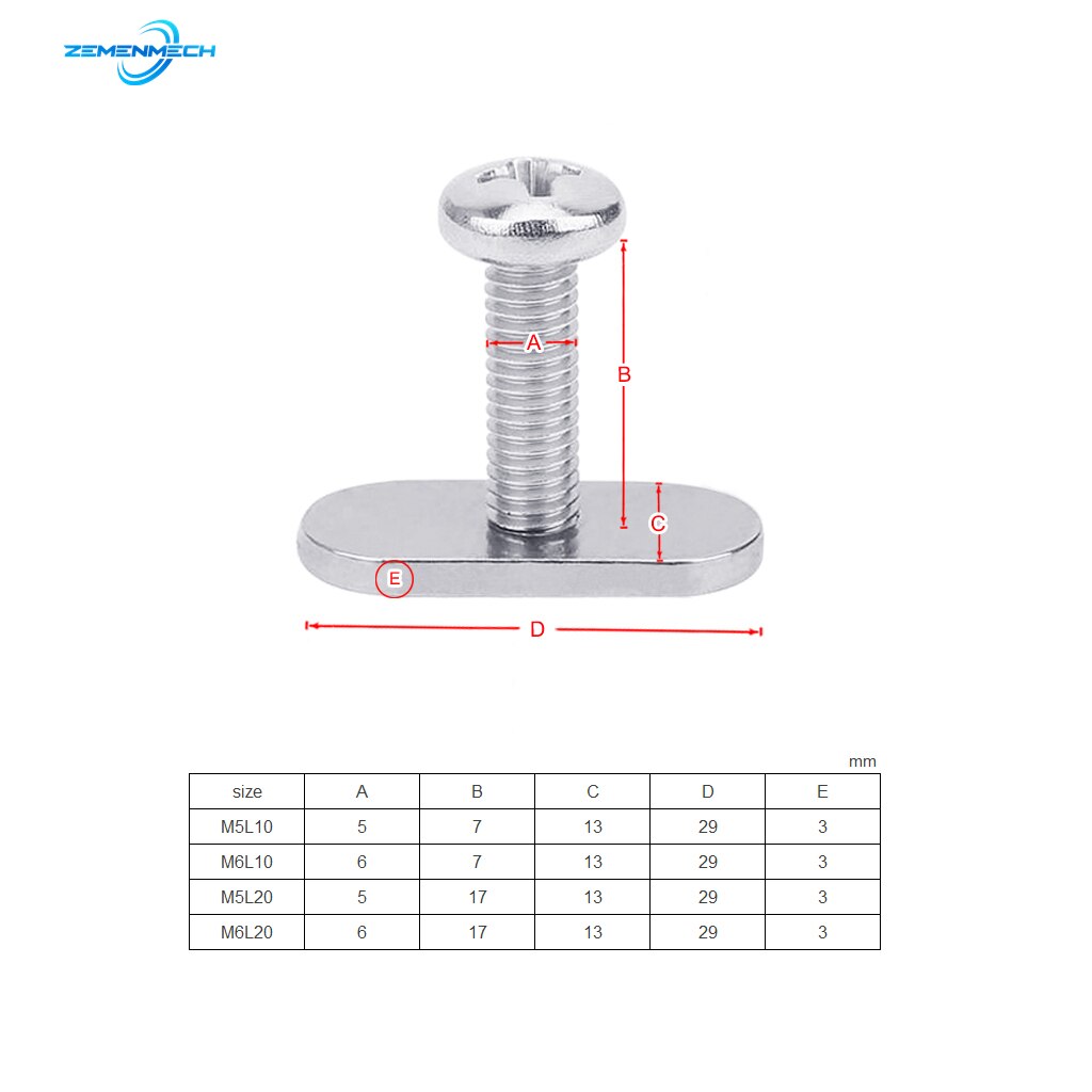 316 Stainless Steel Kayak Rail Track Screws Track Nuts Hardware Kayak Mounting Replacement Kit Boat Outdoor Tool Accessories
