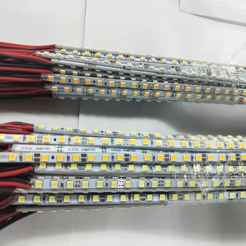 10 Stück 10 cm, 15 cm, 20 cm, 25 cm, 30 cm, 35 cm, 40 cm, 50 cm, 12 V, 24 V, 4 mm, ultradünn, schmal, LED, hart, starr, Balkenlicht, Schrank, Leuchtkasten-Hintergrundbeleuchtung