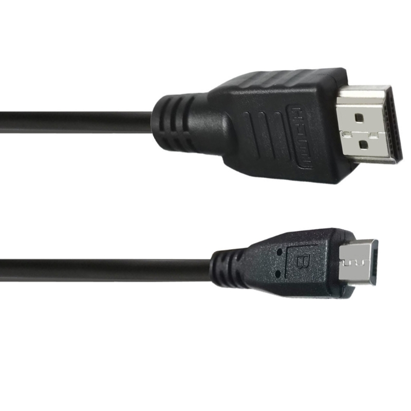 Cavo da HDMI a micro USB 5P, cavo da micro USB a HDMI da 1 m Cavo connettore convertitore cavo di ricarica dati maschio