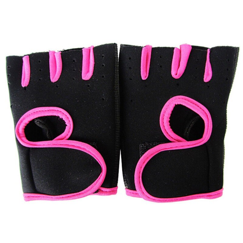 Women Men Weight Lifting Exercise Half Finger Work Out Gloves