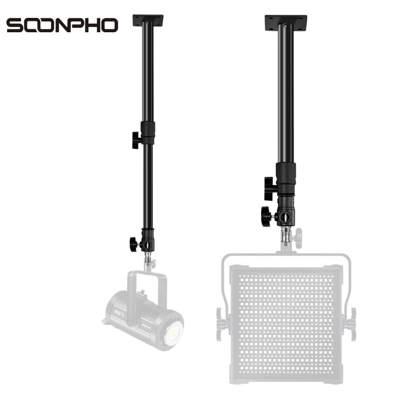 Photography Studio Wall Mount Camera Wall Ceiling Mount Boom Arm Up to 26" for Photo Video Monolights Umbrellas Reflectors