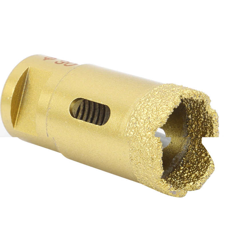 gardening gloves Work gloves Hole Saw Drill Bit Brazing Opener Drilling Marble Concrete Tools 30mm safety gloves