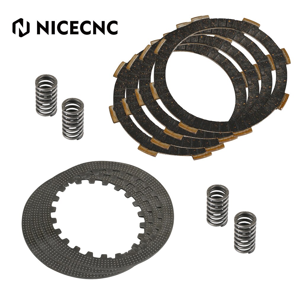 Clutch Wrijving Platen Discs Staal Gedreven Springs Voor Honda CRF100F CRF80F 04-09 11-13 XR100R XR80R 87-04 Crf 100F 80F Xr 100R