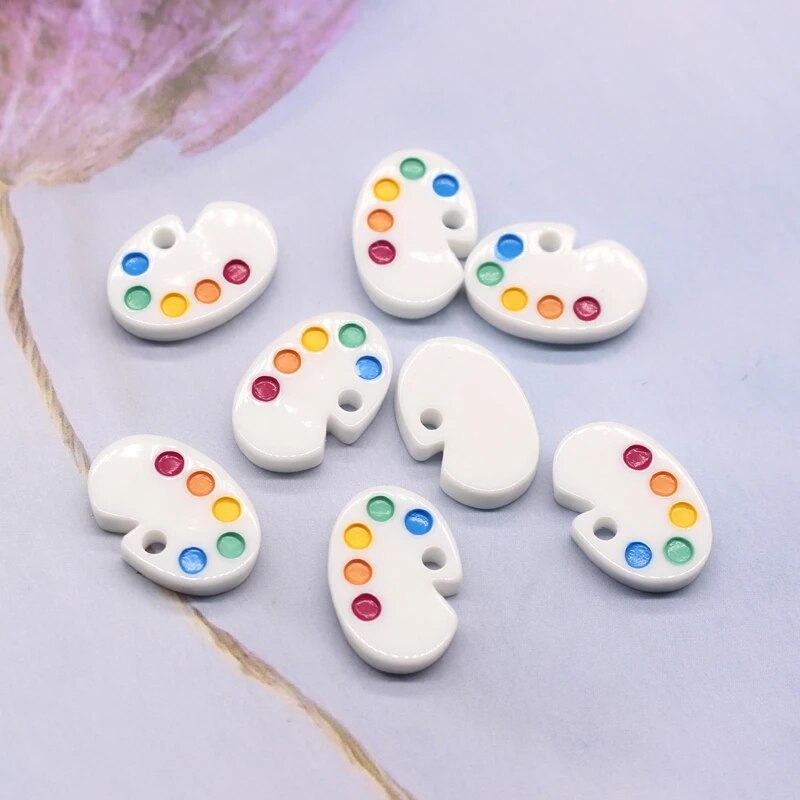 10pcs/lot Wine Bottle Watermelon Lollipop Food Charms Resin Earring Pendants Accessory Anime Moon Star Keychain DIY Jewelry Make: youhuabang