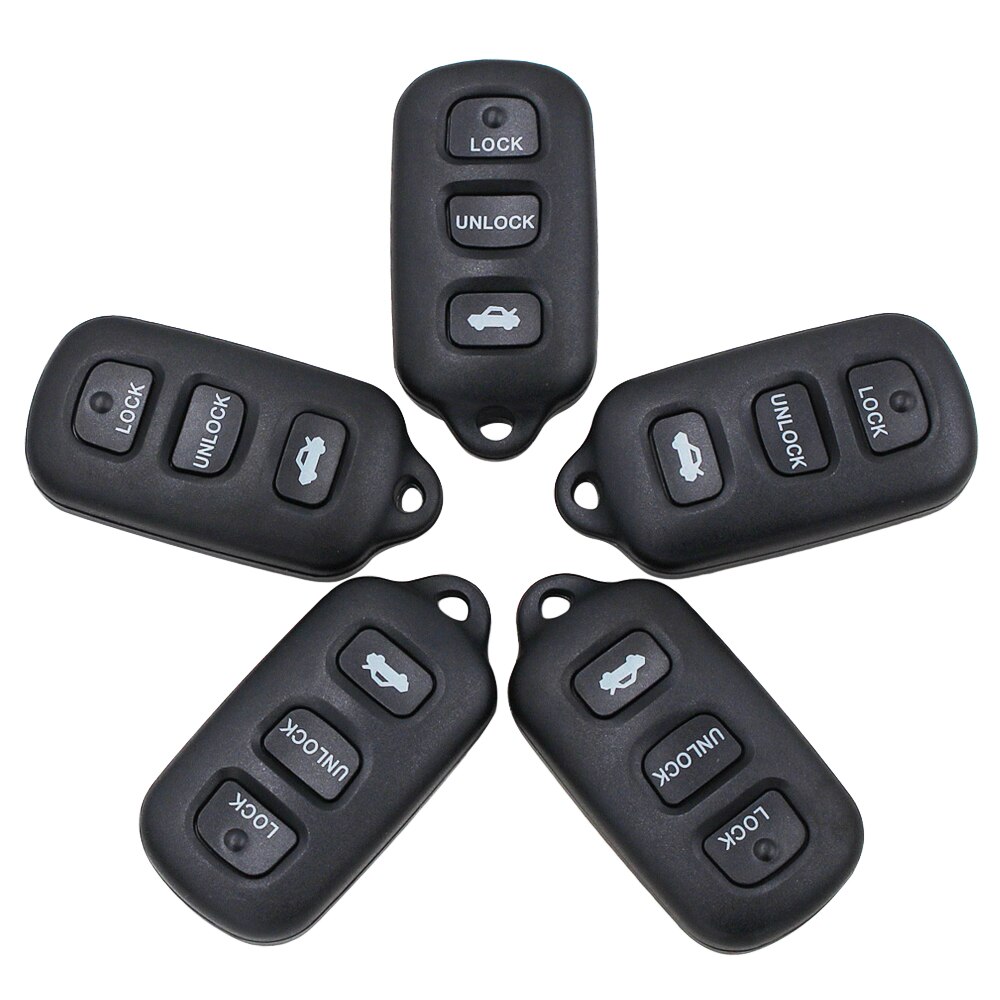 Keyless Entry Remote Key Fob CASE ONLY REPAIR KIT For Toyota Sequoia 4Runner Sequoia Matrix