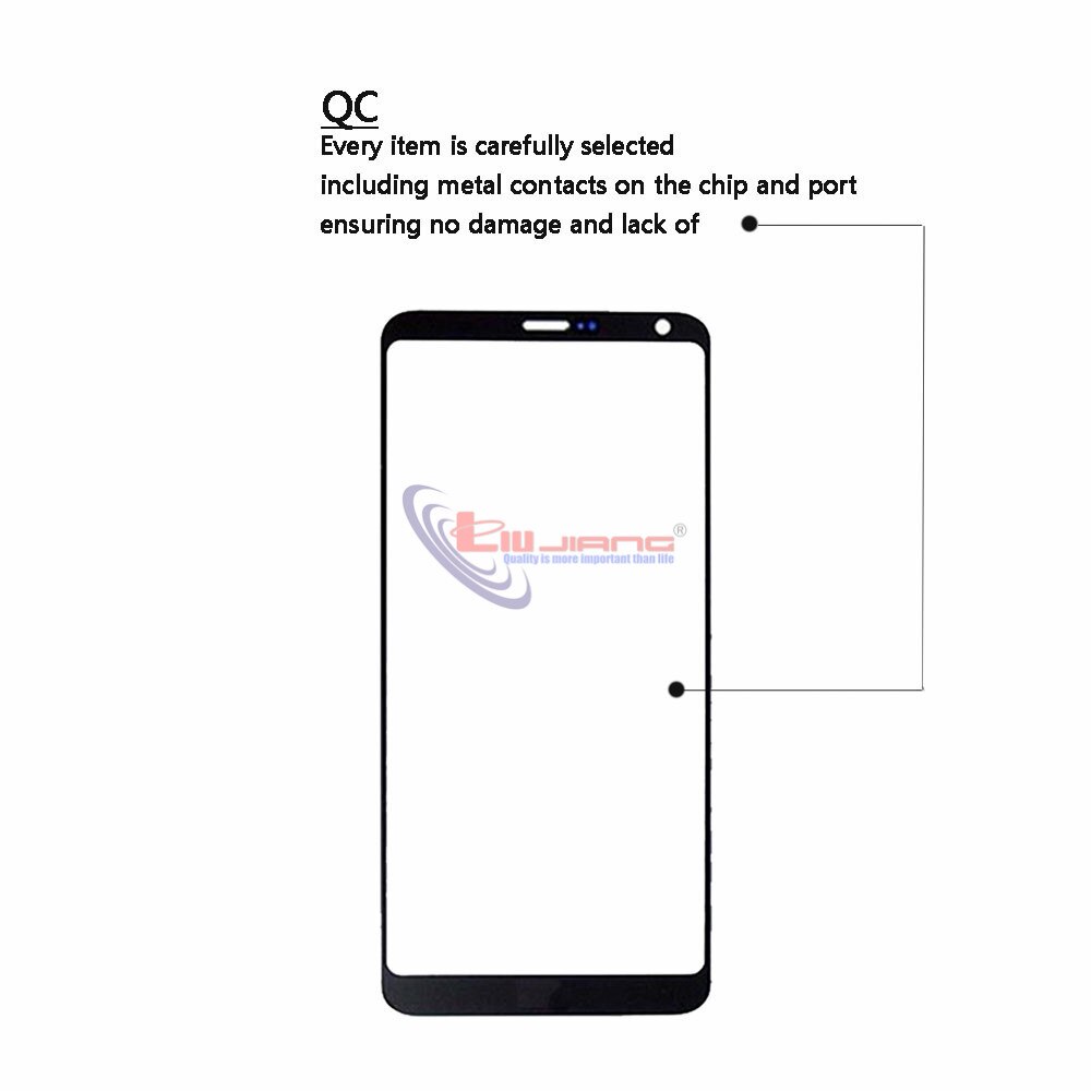 Touch Panel de lente de vidrio para LG G8 G8S G7 G6 G8S K50S K30 K40 V20 pantalla táctil frontal de vidrio de piezas de repuesto
